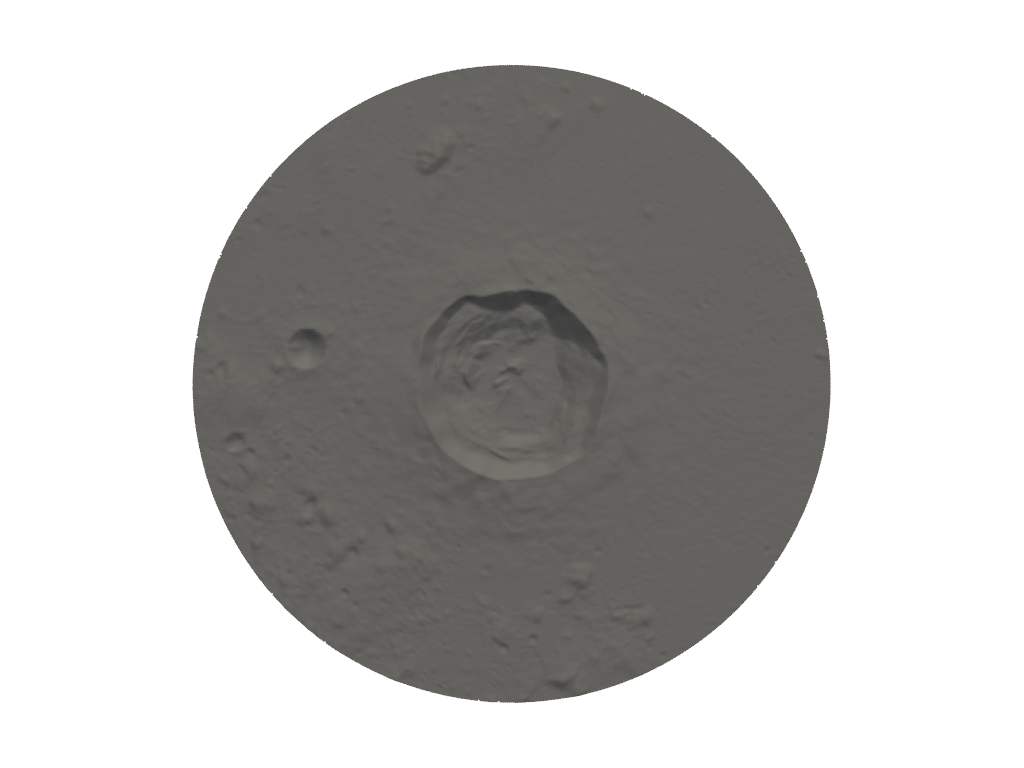 1.5 Kepler crater datasurface