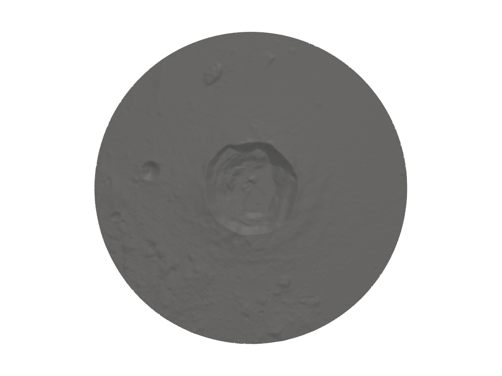 1.5 Kepler crater datasurface